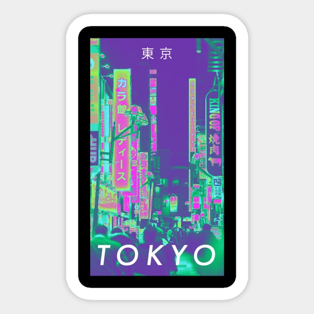 TOKYO Sticker by SoundWaveDesigns